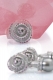 Clipstecker Rosentau 925er Silber