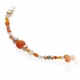 Mixkette 45cm Petit Petit Roi Orange/silber