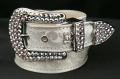 Gürtel 3000-SILVER MESH-BDAB B.B.Simon